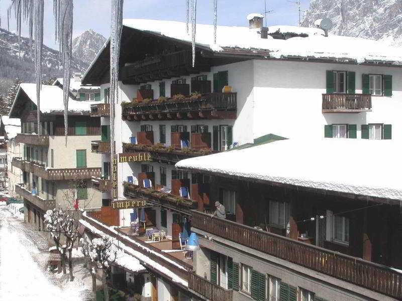 Hotel De Len Cortina d'Ampezzo Exterior foto
